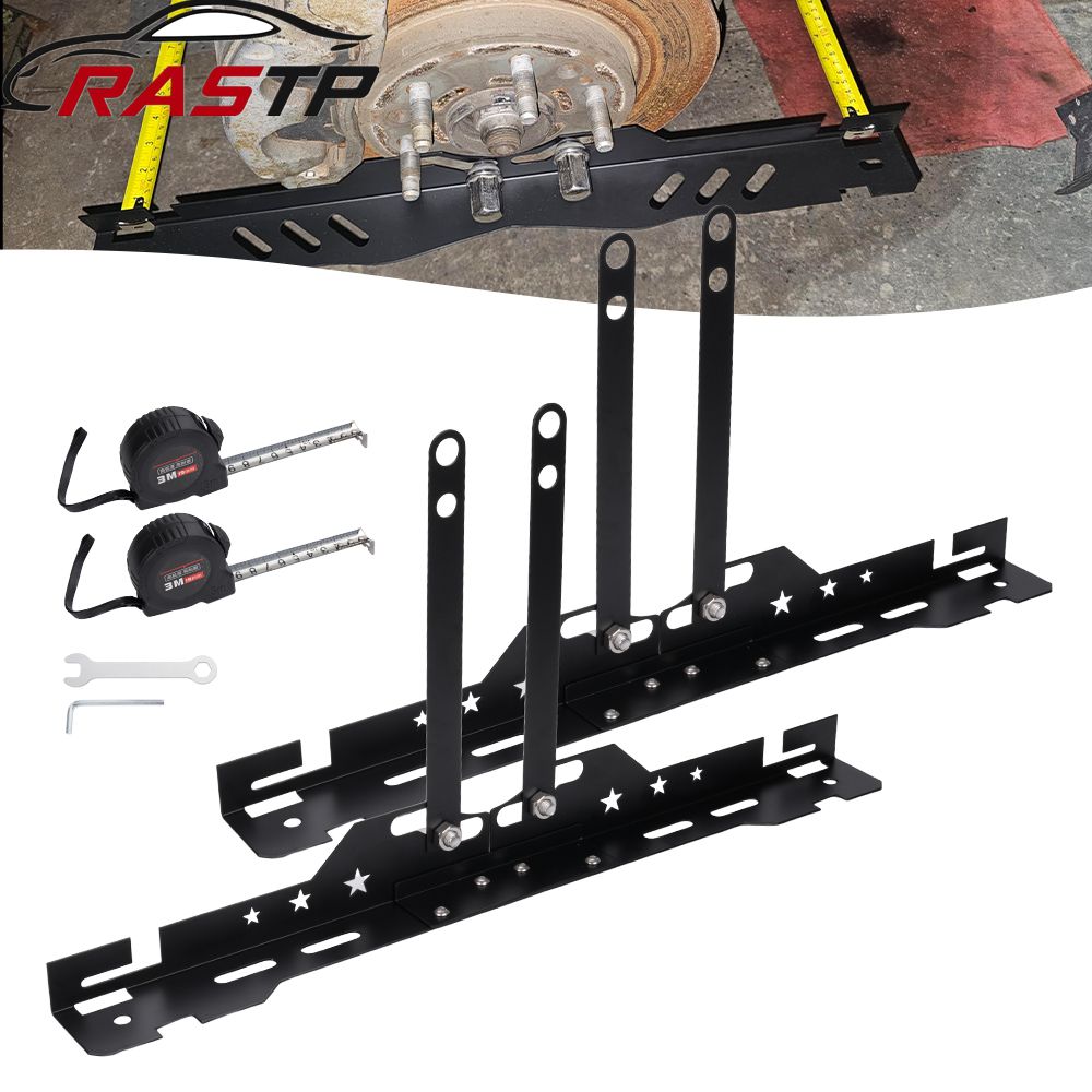Tire Balance Machine - 2pcs Car Wheel Toe Alignment Tool