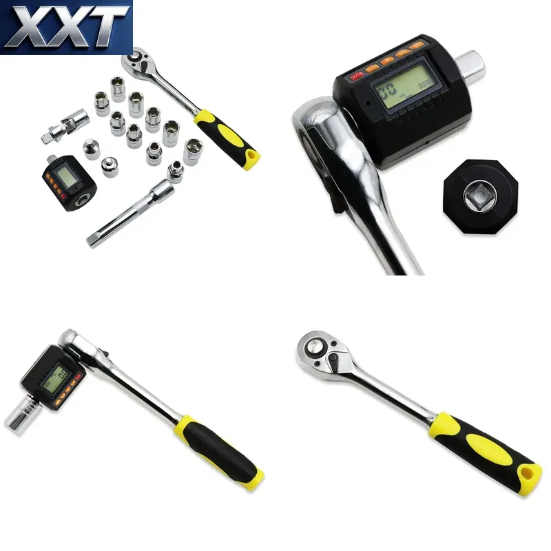 Torque Wrench Digital - XXT SHAHE Multifunctional Wrench Socket Set
