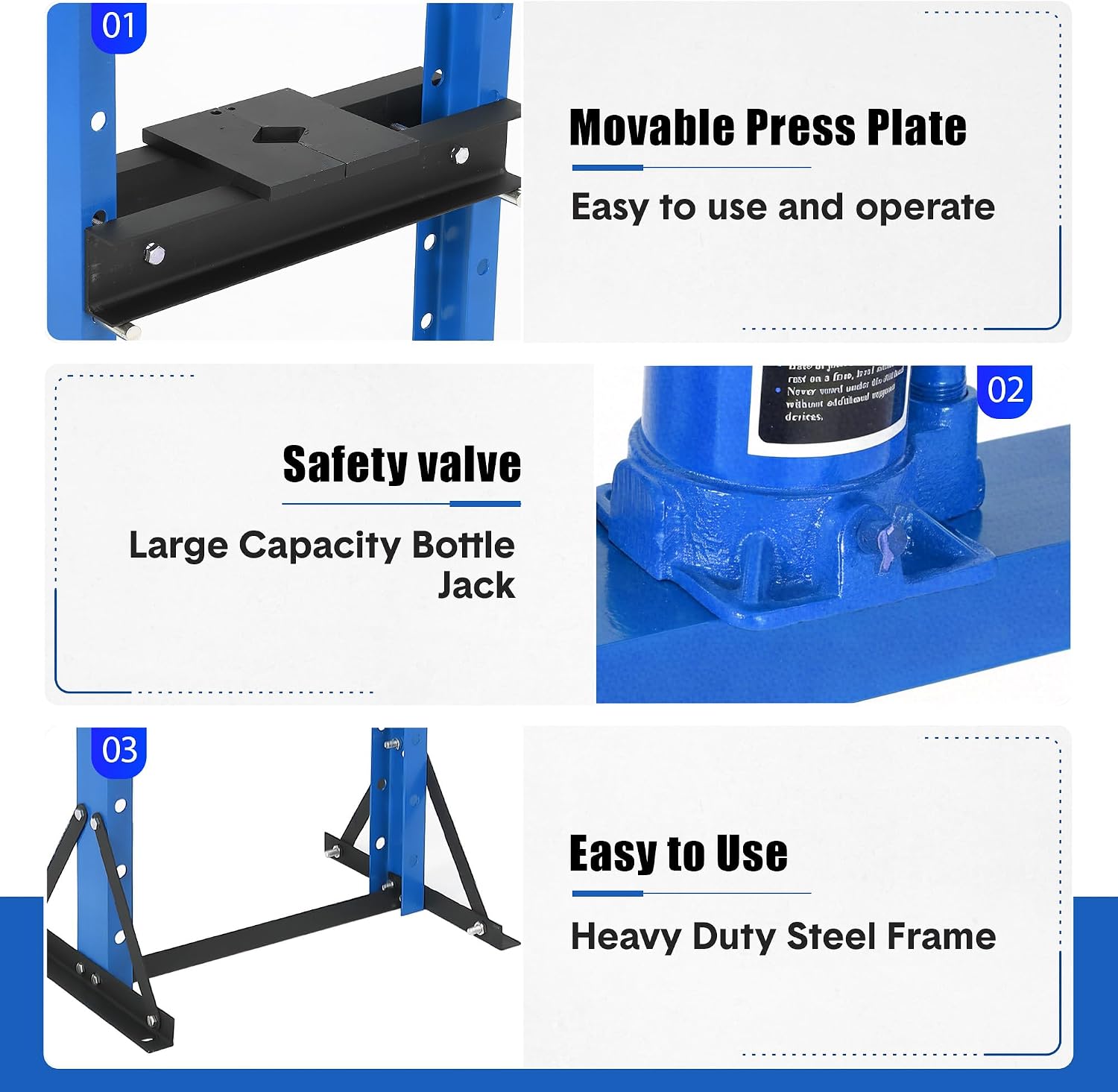 Tacleekii 6T Hydraulic Press H - Car Frame Straightening recension och pris