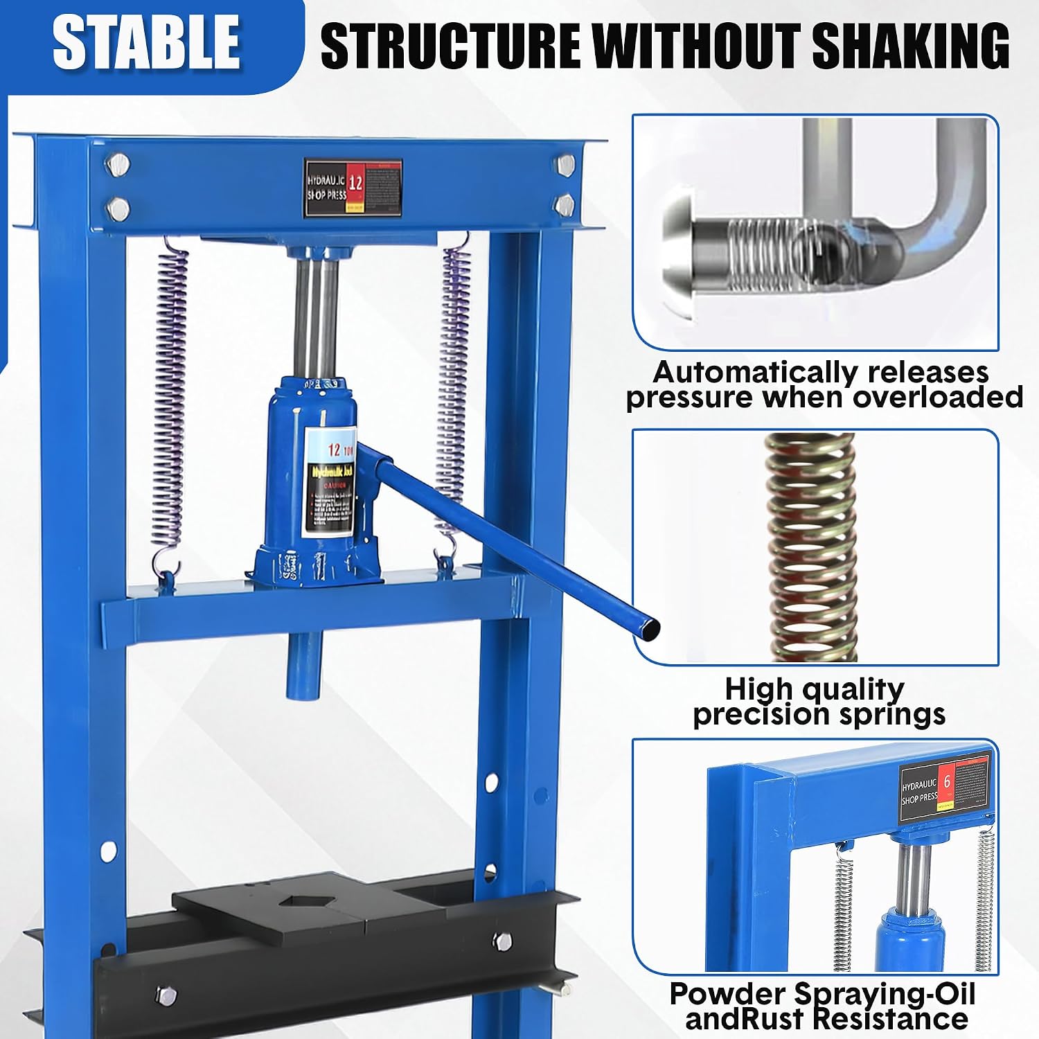 Tacleekii 6T Hydraulic Press H - Car Frame Straightening recension och pris